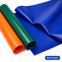Tissu Ripstop 100% Polyester Enduit PVC 680GSM Robuste, Imperméable, Résistant aux UV, Écologique, à Ourlets Renforcés, Direct Usine