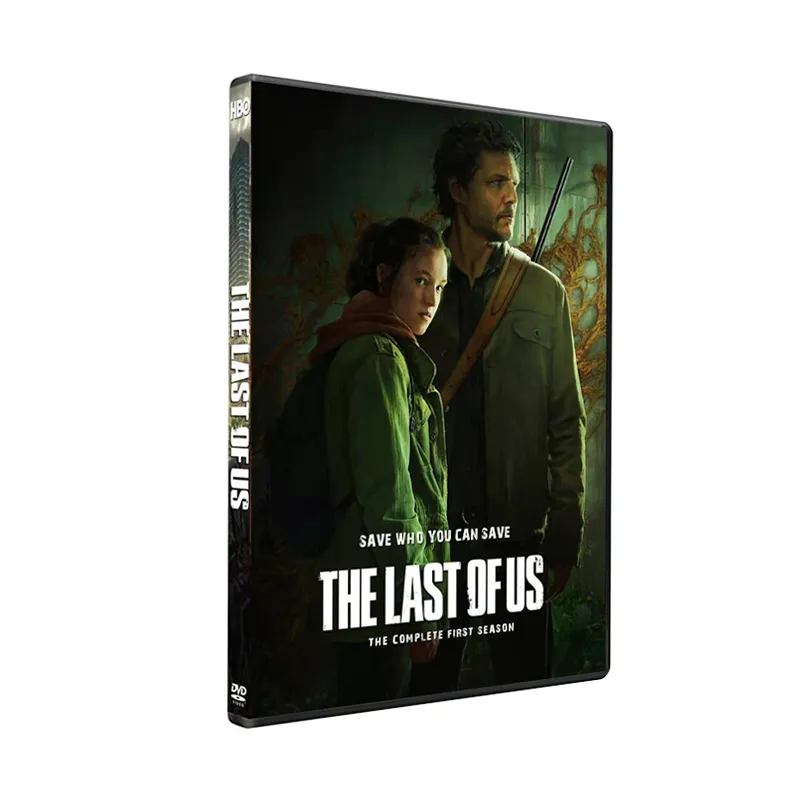 The Last Of Us Season 1 Film DVD Terbaru 3 Disc Grosir Pabrik Film DVD Serial TV Kartun CD Blue Ray Gratis Pengiriman