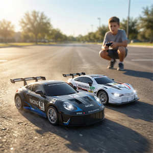 Nouvelle voiture télécommandée miniature 4 roues motrices 2,4 GHz pour enfants, jouets de haute qualité, jouets télécommandés lumineux pour enfants, mini course de <span class=keywords><strong>drift</strong></span>, cadeaux <span class=keywords><strong>1</strong></span>/<span class=keywords><strong>24</strong></span> - Product Image 2