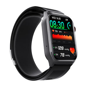 Montre connectée F520Pro avec grand écran carré de 2,10 pouces, pompe à air, surveillance de la pression artérielle, fréquence cardiaque, suivi de la santé, 136+ modes sportifs - Product Image 3