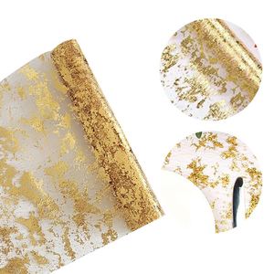 New Customized Polyester Gold Printed Disposable <b>Table</b> <b>Runner</b> for Wedding Decoration - Product Image 4
