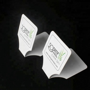 Trung Tâm Gấp Giấy Các Tông Trắng Offset Thiết Kế In Ấn Tên Thương Hiệu Tùy Chỉnh Logo Treo Thẻ Cho Đồ Trang Sức - Product Image 3