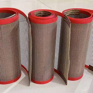 Banda Transportadora de Malla de Fibra de Vidrio Recubierta de Alta Densidad Resistente al Calor, Directo de Fábrica, para Secado, Banda Transportadora Antiadherente de PTFE - Product Image 1