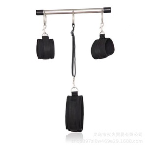 Couples' <b>BDSM</b> sex toys, steel pipes, buttock binding, handcuffs, leg irons, <b>collars</b>, and bondage - Product Image 2