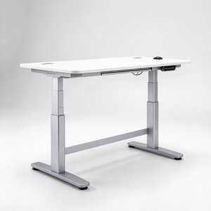 Bureau debout électrique réglable en hauteur, table de bureau en fer, poste de travail autoportant moderne pour usage domestique, bureau et commercial - Product Image 3