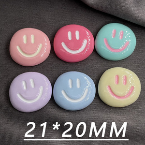 Aimants de réfrigérateur 3D colorés en forme de visage souriant, aimants de réfrigérateur mignons en résine avec aimant puissant en NdFeB pour cuisine/bureau/<span class=keywords><strong>tableau</strong></span> <span class=keywords><strong>blanc</strong></span> - Product Image 3