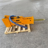 Martillo Hidráulico de Alta Potencia para Excavadoras, Motor de Minería como Componente Principal, Producto en Oferta, Martillo Rompedor