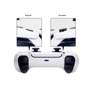 Joystick de remplacement d'option de partage de couleur blanche surélevée pour manette <span class=keywords><strong>PS5</strong></span> une paire de boutons - Product Image 2
