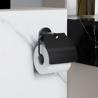 Ensemble d'accessoires de salle de bain chromés, kit d'accessoires de bain modernes pour hôtel et salle de douche domestique