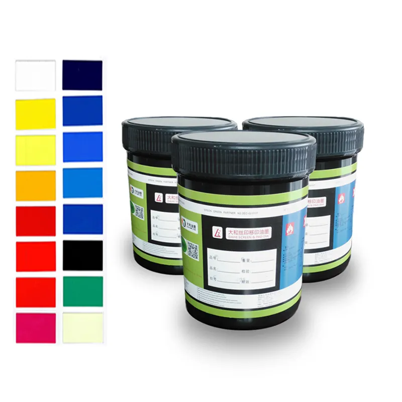 ECO Friendly UV Curable Inks Silk Screen Printing Ink For PVC