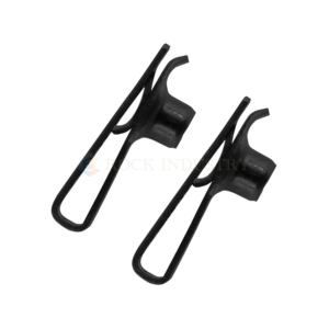 Écrous de <span class=keywords><strong>cheminée</strong></span> M10-1.5 3/8-16 Écrous à clip noirs Écrous à vitesse rapide - Product Image 5