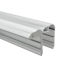 Ltd8050 đặc biệt được thiết kế nosing lưỡi LED Nhôm hồ sơ cho cầu thang ánh sáng với màu trắng hoặc màu đen cho khu vực đi bộ - Product Image 2