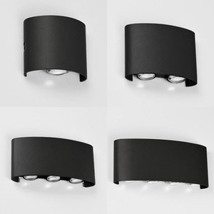 Lampada da Parete LED Moderna per Esterni, Impermeabile, Nera, Quadrata, ad Alta Luminosità, per Cortile, IP65 - Product Image 2