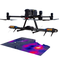 Magnétomètre UAV, gradimètre magnétique, deux capteurs magnétomètres 3 axes, magnétomètre pour drone, détection de métaux UAV, cartographie magnétique 3D