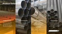 Tube de mobilier de qualité supérieure, 8 pouces, Sch40, galvanisé à chaud, 6 m, tube en acier galvanisé, tube en acier galvanisé avec revêtement en zinc