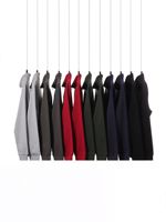 Kledingfabrikanten Custom Herfst/Winter 420 Gram Standaard Opstaande Kraag Rits Jack Eenvoudige Neutrale Top Met Lange Mouwen