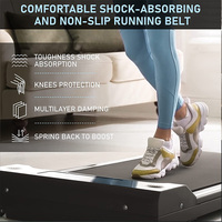 Tapis de marche pliable 2 en 1, électrique, debout sous le bureau, pour enfants, personnes âgées, maison, adapté à l'intérieur, tapis de marche pour l'exercice