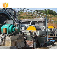 Machine de dépose de minerai en fer, ligne de production de concentration magnétique sèche ou humide