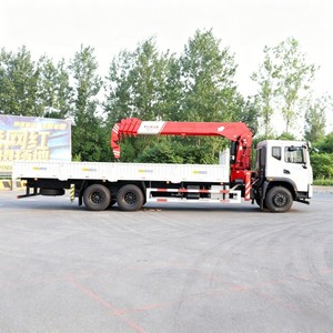 รถเครนติดตั้งบนรถบรรทุก Dongfeng 6x4 ขนาด 14 ตัน 16 ตัน แบบบูมยืดไสลด์ได้ ราคาโรงงาน สำหรับงานวิศวกรรม - Product Image 3