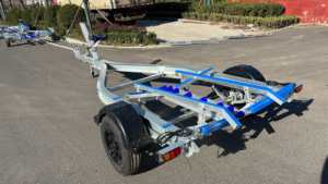 <span class=keywords><strong>Remorque</strong></span> de <span class=keywords><strong>bateau</strong></span> en aluminium à essieu simple de petite taille 15 pieds 4,8 m avec VIN, DOT et CE pour <span class=keywords><strong>bateau</strong></span> de pêche - Product Image 3