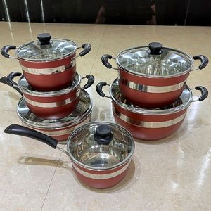 <span class=keywords><strong>Vendita</strong></span> diretta in fabbrica pentola per zuppa in acciaio inossidabile Set <span class=keywords><strong>pentole</strong></span> e padelle Set di <span class=keywords><strong>pentole</strong></span> e <span class=keywords><strong>pentole</strong></span> antiaderenti - Product Image 5