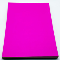 Papier autocollant fluorescent coloré, écologique, résistant à la chaleur, imperméable et anti-rayures pour notes scolaires et projets créatifs