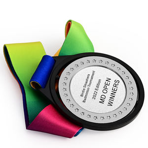 Fabrik direkt Medaillen Gold Award Medaillen Set mit Bändern für Sport wettbewerbe Feier und Fußball Party Gefälligkeiten - Product Image 4