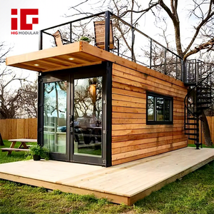 Casa Pequeña de Lujo Prefabricada Contenedor Habitable Casas Prefabricadas Oficina de Rápido Montaje Hogar Pequeño Casas de 3 Dormitorios - Product Image 1