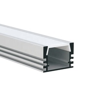 Profilé d'aluminium encastré monté en Surface pour bande Led, 17.4x12MM, haute qualité, lampe à Induction