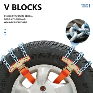 BOHU Wheel Tire Snow Anti-skid Chains Truck Emergency Anti-slip Chain Car Tire Anti-skid Chain