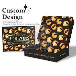 Boxer de papier pliable de nourriture jetable d'emballage alimentaire pour l'emballage chaud de <span class=keywords><strong>pizza</strong></span> de nourriture d'hamburger - Product Image 4