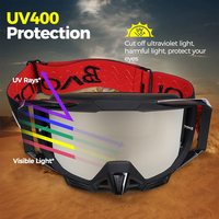 Lunettes de moto robustes et renforcées pour les conditions météorologiques extrêmes et les activités sportives