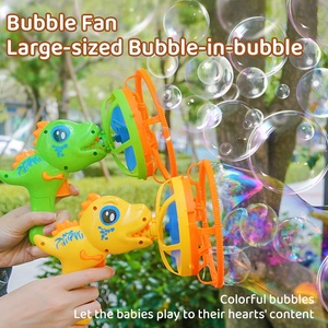 Hot Bán Trẻ Em Bong Bóng Lớn Trong Bong Bóng Nhỏ Khủng Long Bong Bóng Máy Fan Điện Cối Xay Gió Mùa Hè Bãi Biển Công Viên Quầy Hàng Đồ Chơi - Product Image 2