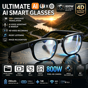 Lunettes Intelligentes Mooden CY03 AI : Vision Intelligente, Caméra 800W, Enregistrement Vidéo, Traduction IA, Lunettes IA - Product Image 1