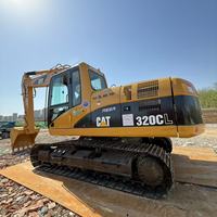 Grande pelleteuse d'occasion Caterpillar Cat 320B 320bl Cat 320c Cat 320cl Cat320c