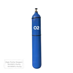 ossigeno del Gas della bombola dell'ossigeno dell'idrogeno dell'ossigeno del Gas 40L di industria del grado medico da vendere