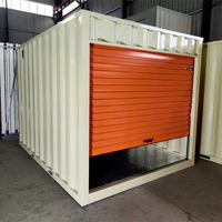 Portes à enroulement à une seule extrémité de 8', 10', 12', 16', 20', emballage plat, démontable, unités de stockage en conteneurs à démontage facile
