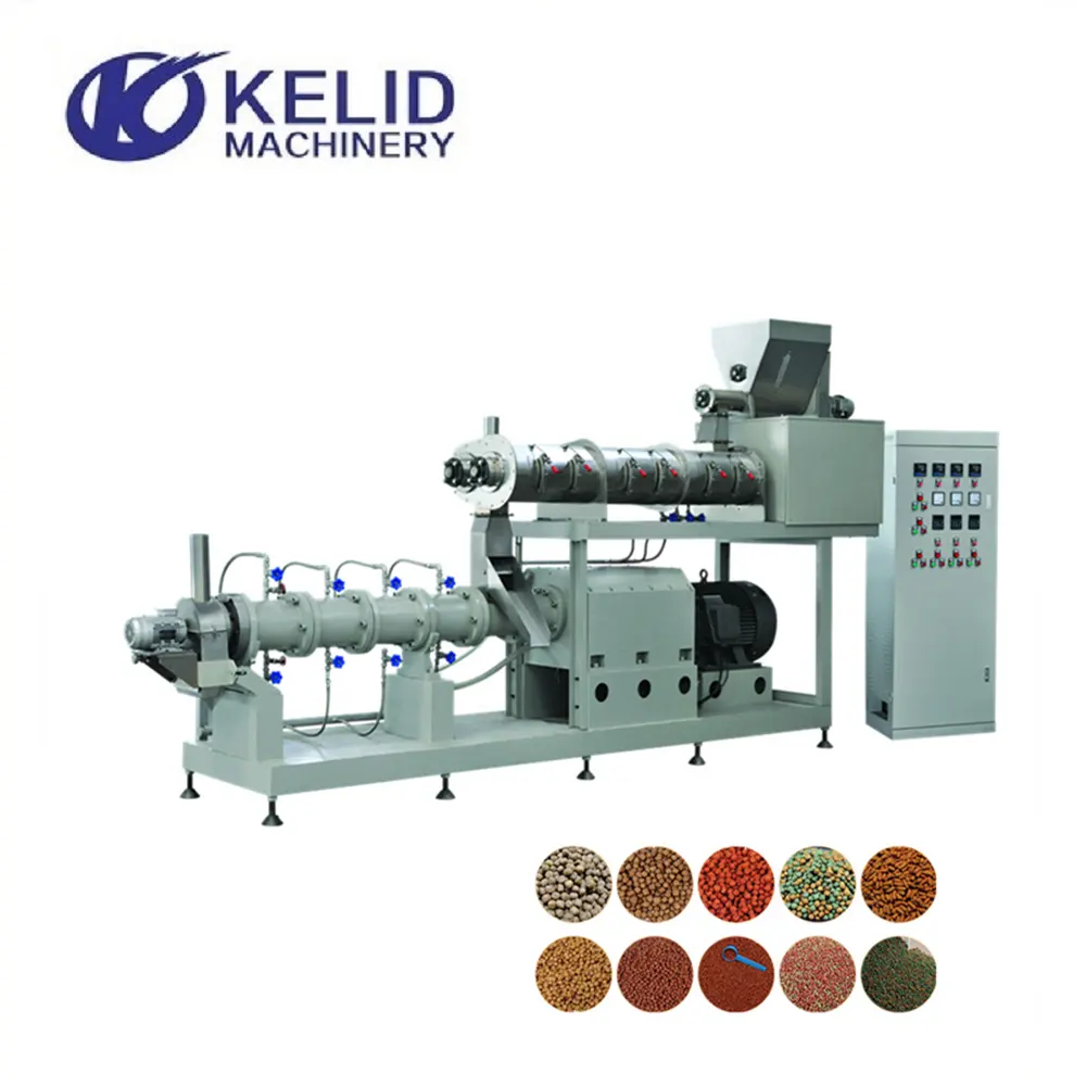 High Efficiency Fish Feed Making Machine Processing Line