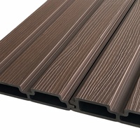 Planche de terrasse composite en wpc pour l'extérieur en gros avec clôture de jardin résistante aux fissures Wpc durable pour l'extérieur