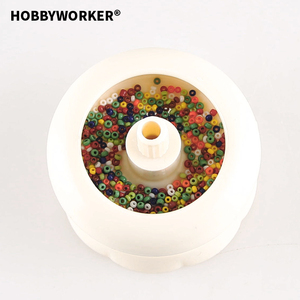 Hobbyworker High Quality Plastic <strong>Bead</strong> <strong>Spinner</strong> with Needle for Crafts Quickly Durable Portable Jewelry Making Tools L0009 - Product Image 4