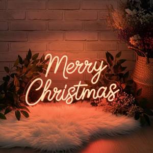 Letrero de neón LED de <span class=keywords><strong>Navidad</strong></span> azul impermeable para exteriores decorativo moderno para fondo de vacaciones - Product Image 2