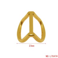 Connecteur en métal double anneau en D de 16 mm pour la personnalisation de ceintures de bagages, sacs à main et vêtements DIY