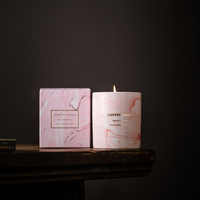 Bougie parfumée à la cire de soja de vente chaude en gros
