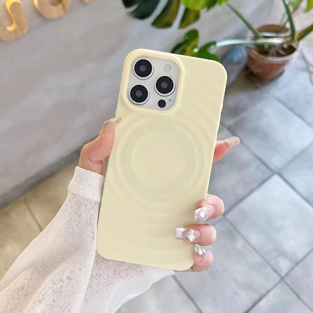 With magnetic suction - yellow