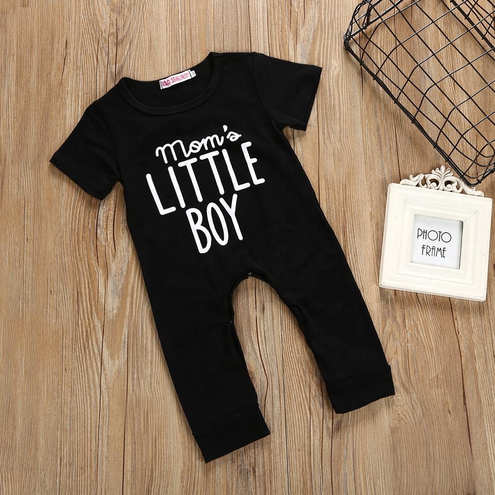 для мамы и маленького мальчика; Осенняя однотонная хлопковая одежда для новорожденных