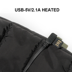 Veste chauffante électrique 5V avec batterie USB, pour hommes et femmes, contrôle de température, idéale pour le sport en plein air, nouvelle collection - Product Image 5