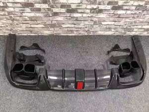 Paraurti auto W222 S63 LCI 2017- 2020 in fibra di carbonio posteriore alettone alettone alettone anteriore per <span class=keywords><strong>Mercedes</strong></span> Benz S classe W222 <span class=keywords><strong>B</strong></span> Style - Product Image 2