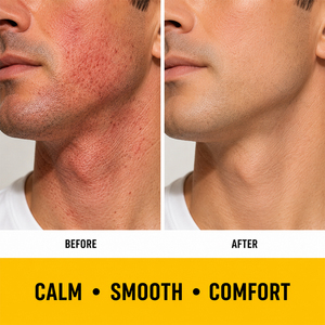 Crème après-rasage réparatrice pour barbe, soin hydratant et lissant pour la peau après le rasage, baume cicatrisant pour hommes, marque privée - Product Image 2