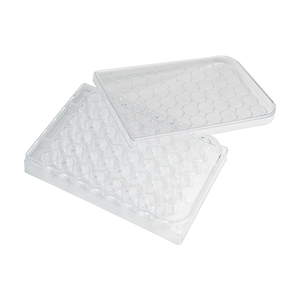 96 Well Cell Culture Plate Sterile Tissue Culture Container <b>Lab</b> Use Microplate - Product Image 1