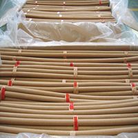 Usine professionnelle pour tubes en papier crêpe brun naturel de marque, classe 105C, isolation, tailles personnalisables pour transformateurs à huile